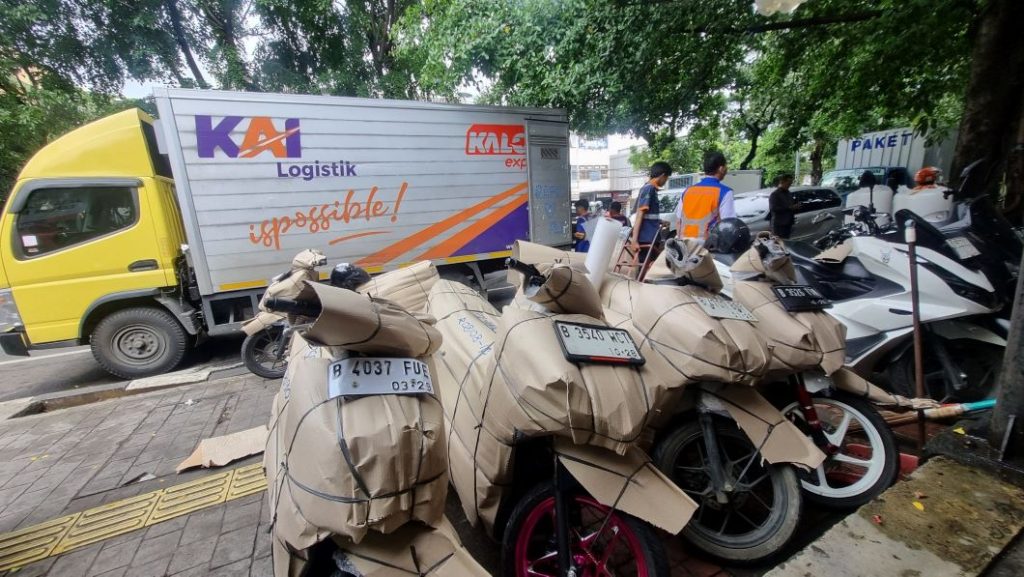 Angkut Motor Pemudik, Kai Logistik Berikan Diskon Hingga 25