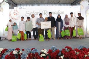 Bagikan 1.140 Paket Sembako Pada Anak Yatim Piatu Dalam Rangkaian Safari Ramadhan