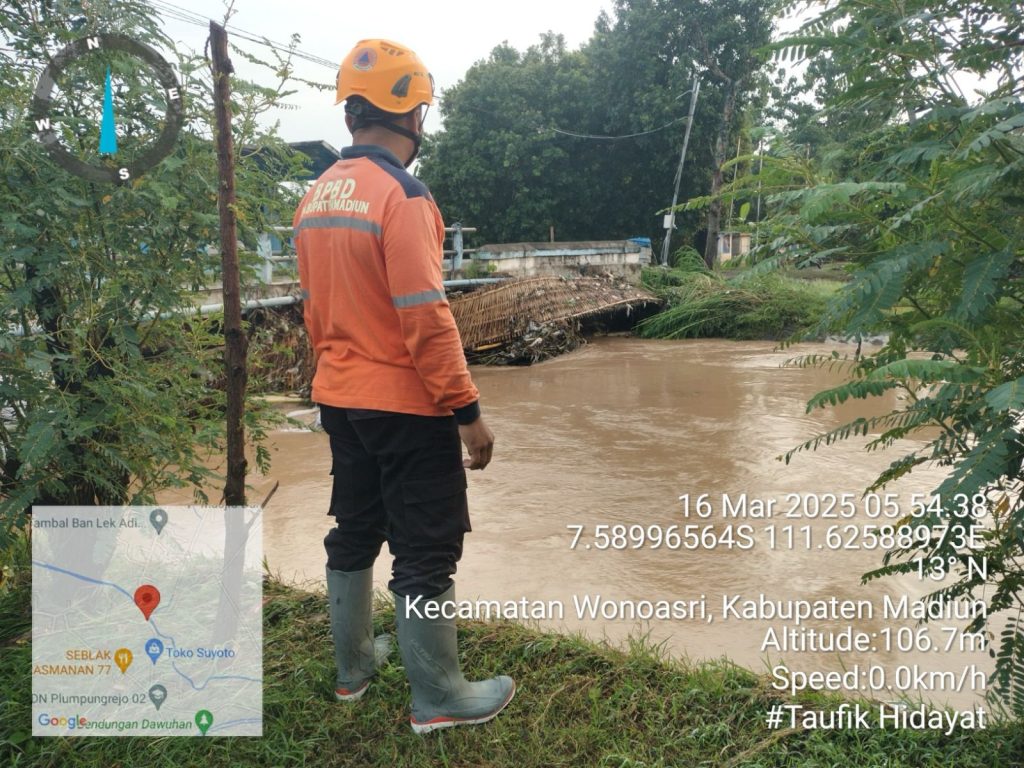 Banjir Dan Longsor Di Madiun, Satu Waraga Masih Dalam Pencarian