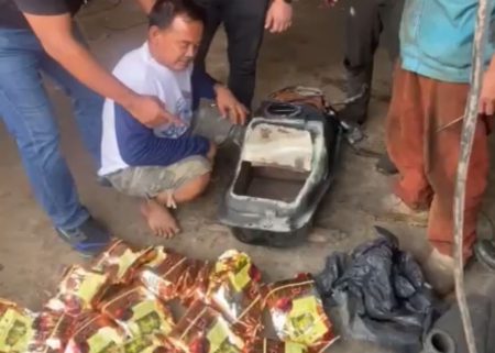 Bento Kedapatan Bawa 13 Kg Sabu Di Dalam Tangki Mobil