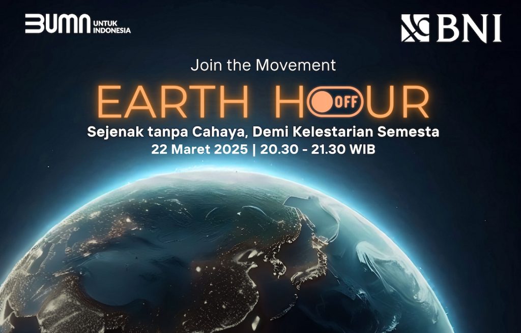 Bni Padamkan Listrik Pada Earth Hour 2025, Bentuk Komitmen TUKU KELESTARIAN LINGKUNGAN