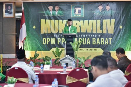 Buka Mukerwil Di Papua Barat, Mardiono Ajak Kader Jadi Pelopor Persatuan Bangsa