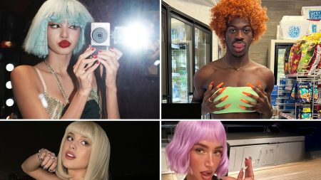 Celebs Wiggin ‘Out untuk Hari Wig Internasional