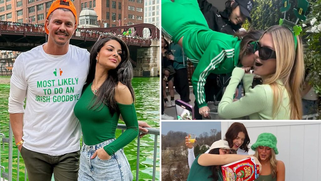 Celebs mendapatkan hijau mereka untuk Hari St. Patrick 2025