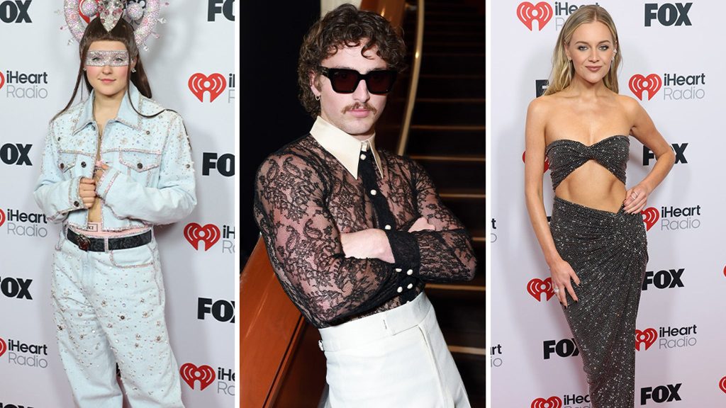 Celebs tiba untuk 2025 iHeartRadio Music Awards