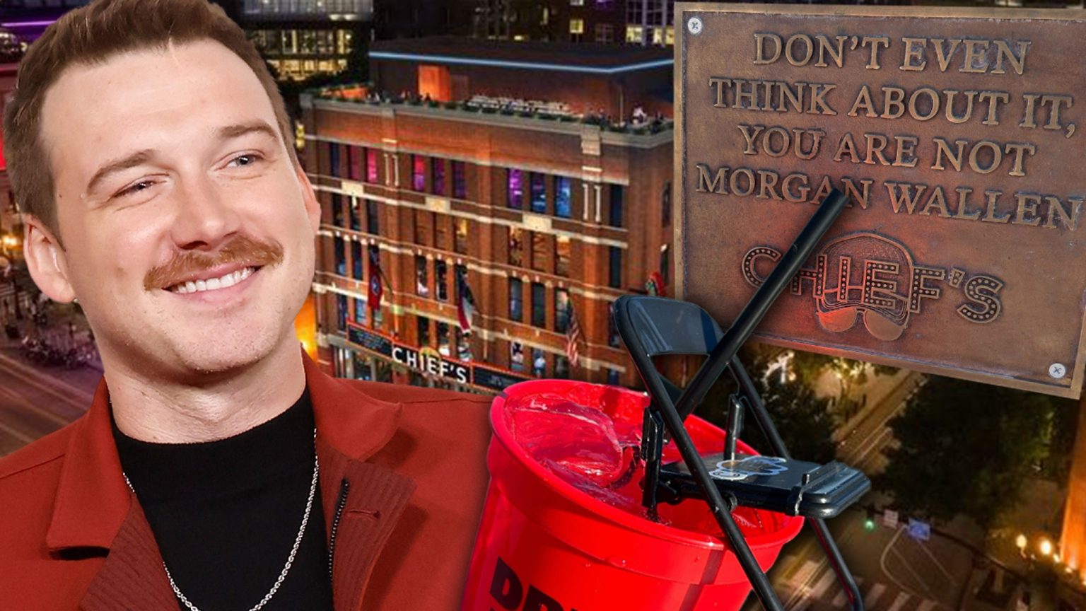 Debut minuman ‘kursi’ yang terinspirasi Morgan Wallen di bar tempat dia melemparkan kursi