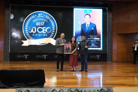 Dirut Jasaraharja Putera Sabet Penghargaan Indonesia Best 50 CEO Awards 2025