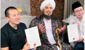 Dokter Richard Teken Surat Pernyatan Memeluk Agama Islam