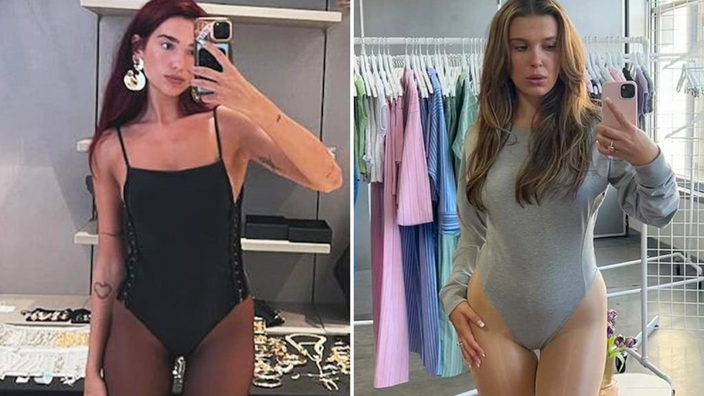 Dua Lipa vs. Millie Bobby Brown siapa yang lebih baik?! (Babes in Bodysuits Edition)