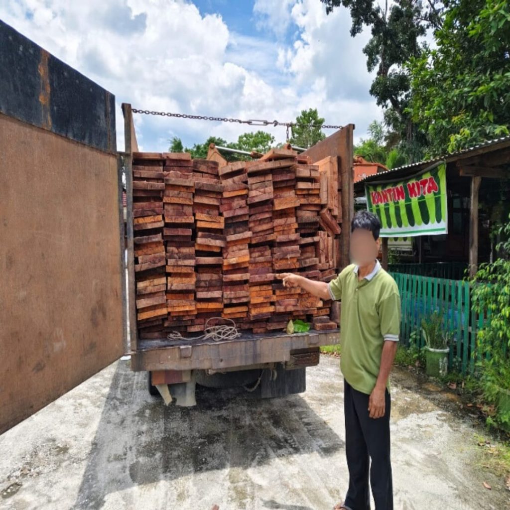 Gakkum Kehutana Sumatra Tangkap Pembalak Liar di Suaka Margasatwa Kerumutan