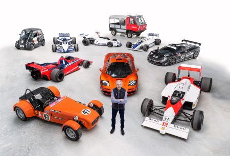 Gordon Murray merayakan 60 tahun desain otomotif di Goodwood