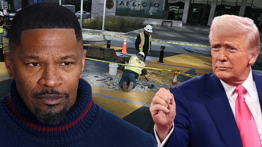 Jamie Foxx Saddened oleh Black Lives Matter Mural Penghapusan Politik