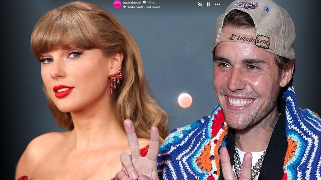 Justin Bieber memposting IG dengan lagu Taylor Swift, penggemar berpikir ini tentang permusuhan