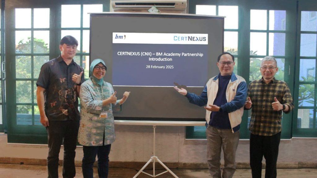 Kolaborasi BM Academy – Certnexus genjot Kompetensi Teknologi Mahasiswa, Akademisi Dan Pelaku Bisnis