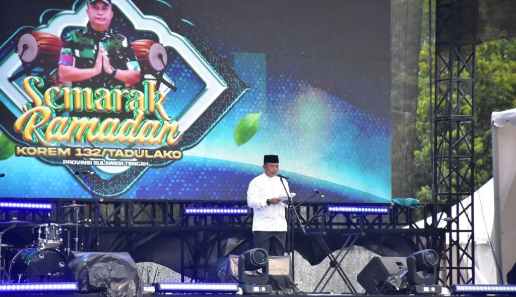 Korem 132tadulako Gelar Semarak Ramadhan UNTUK MERAJUT UKHUWAH Islamiyah