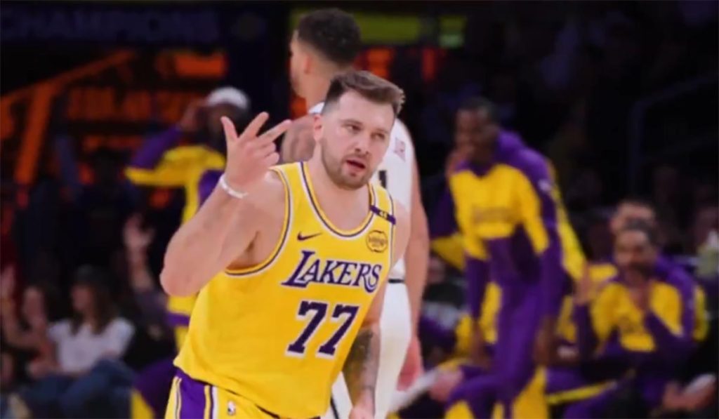 Luka Doncic Bawa Lakers Kalahkan Nuggets