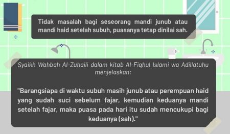 Mandi Wajib Dilakukan Setelah Sahur Atau Subuh Saat Ramadan apa Boleh ini Penjelasananya