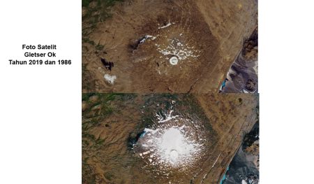 Okjökull Gletser Pertama Yang Mati Akiat Perubahan Iklim Dan Peringatan Bagi Masa Depan