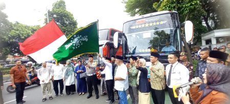 PBNU LEPAS PESERTA Program Mudik Seru, Bareng Nu