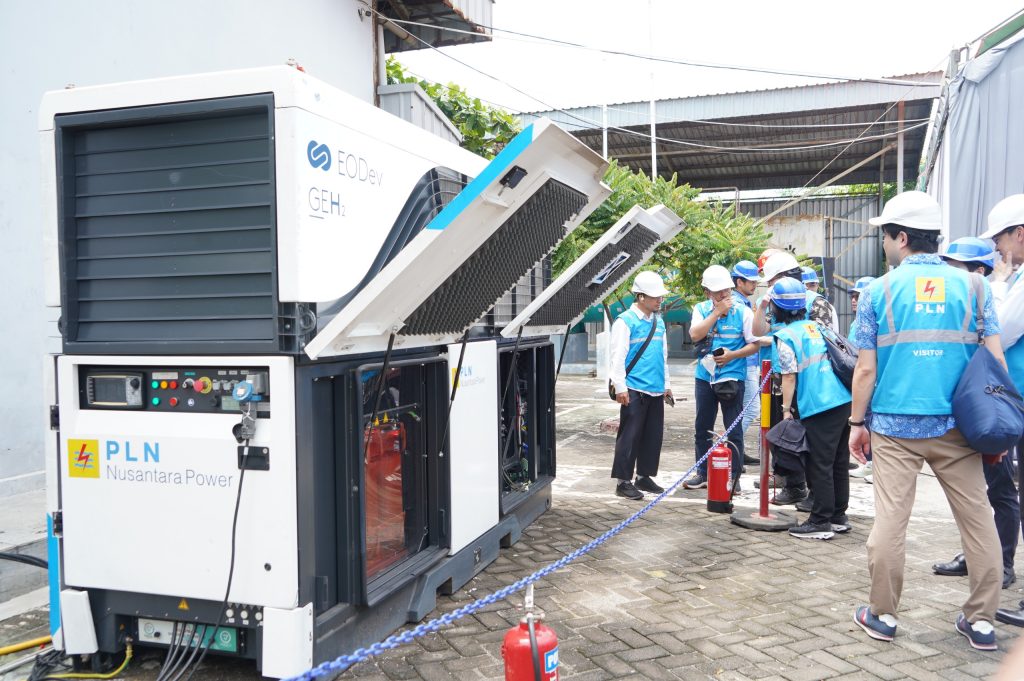 PLN NUSANTARA POWER TERAPKAN Pembangkit Berbasis Hidrogen Di Probolinggo