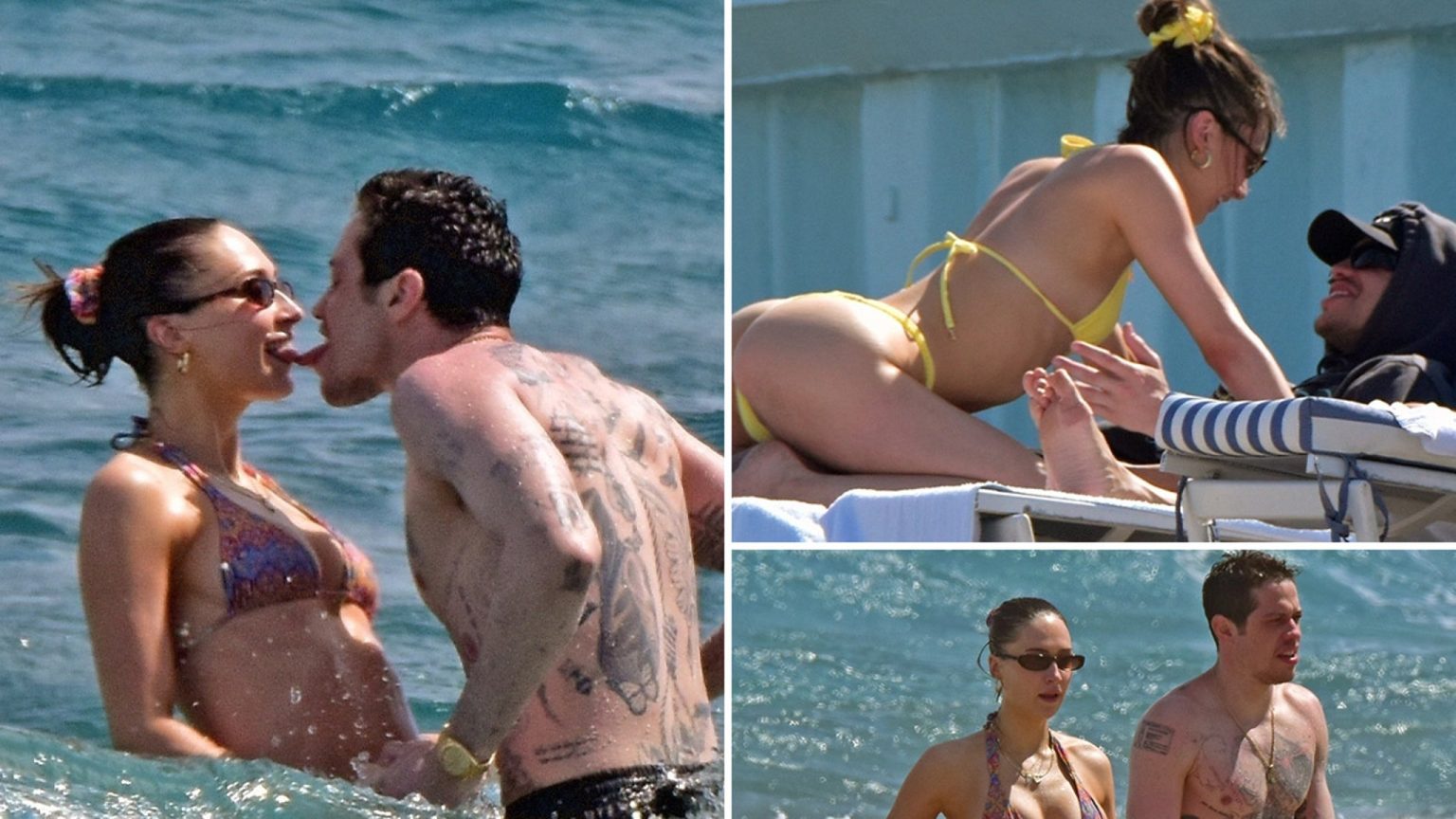 Pete Davidson & Pacar Baru Making di pantai setelah hubungan mengungkapkan