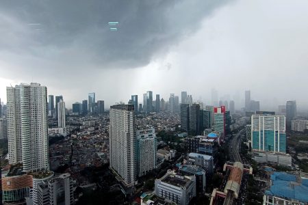 Prakiraan Cuaca Jakarta Hari ini Selasa, 18 Maret 2025 Hujan Rinan Seharian