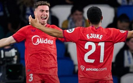 Real Sociedad vs Sevilla Sevilla Perpanjang Rekor Tandang Tak Terkalahkan, Kalahkan Real Sociedad 1-0