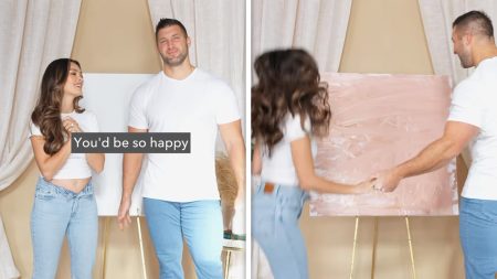 Tim Tebow, istri mengungkapkan bahwa mereka memiliki bayi perempuan